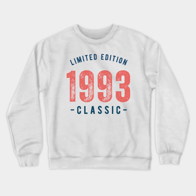 Limited Edition Classic 1993 Crewneck Sweatshirt by gagalkaya